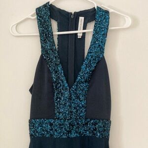 Formal Teal Evening Gown XS